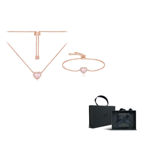 apm monaco VALENTINE collection zirconia necklace.