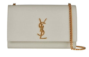 SAINT LAURENT YSL Kate Medium White.