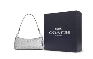 COACH Charlotte 25 Silver.
