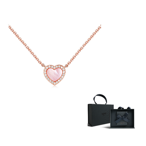 apm monaco VALENTINE collection zirconia necklace.
