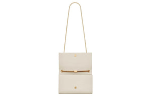 SAINT LAURENT YSL Kate Medium White.