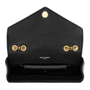 SAINT LAURENT LOULOU V-Quilted Black.