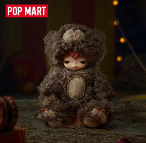 POPMART Hirono Little Wild Bear Vinyl Plush Toy baby doll gift