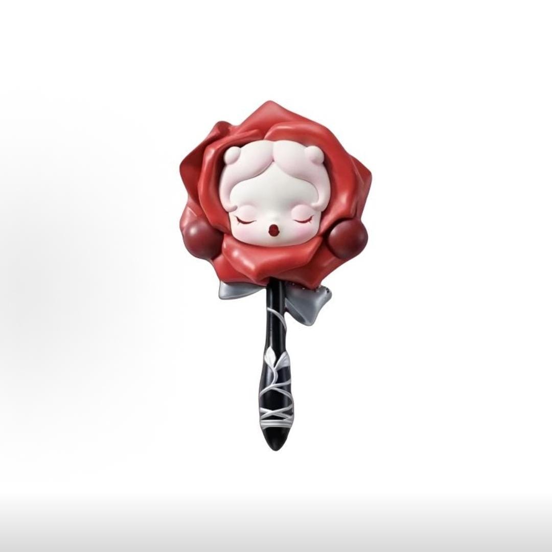 مرآة مكياج يدوية MAC x Pop Mart Skullpanda Rose
