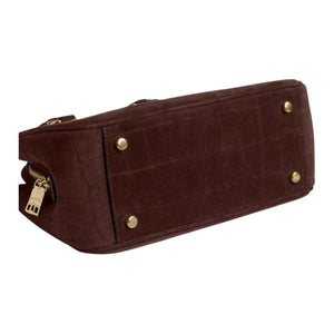 COACH Savannah 28 leather Crossbody Tote Large Maple.