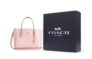 COACH Mollie Tote Bag 25 Fatty Pink.