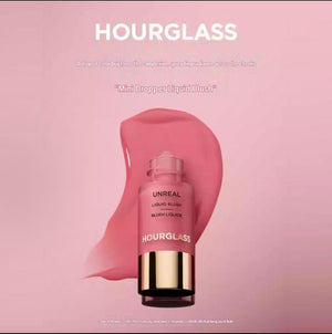 hourglass Small Dropper Liquid Blush Flatters Skin Tone, Moisturizes and Naturally Brightens Complexion, 10.3ml