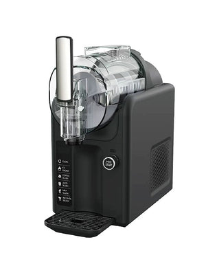 Modern Ice Cream Machine with dual tanks for slushies, smoothies, frozen beverages, and desserts