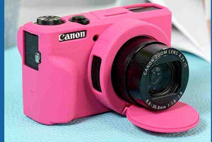 For Canon G7x2 Protective Case G7x3 Camera Bag Case Silicone Case Cute Card Dust Case Soft Case SX730 Portable Dropproof Accessories.