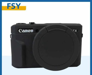For Canon G7x2 Protective Case G7x3 Camera Bag Case Silicone Case Cute Card Dust Case Soft Case SX730 Portable Dropproof Accessories.