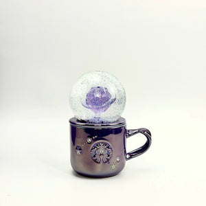 Starbucks Cup 2026 Purple Night Galaxy Series Purple Colorful Galaxy Crystal Ball Shaped Diamond Mug