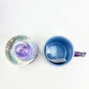 Starbucks Cup 2026 Purple Night Galaxy Series Purple Colorful Galaxy Crystal Ball Shaped Diamond Mug