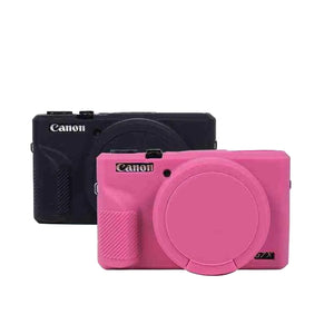 For Canon G7x2 Protective Case G7x3 Camera Bag Case Silicone Case Cute Card Dust Case Soft Case SX730 Portable Dropproof Accessories.