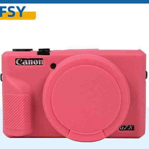 For Canon G7x2 Protective Case G7x3 Camera Bag Case Silicone Case Cute Card Dust Case Soft Case SX730 Portable Dropproof Accessories.