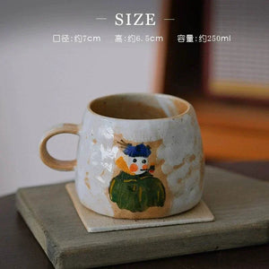 Yifang handmade coffee cup Van Gogh صنلعة يدوية.
