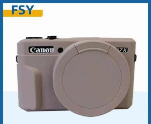For Canon G7x2 Protective Case G7x3 Camera Bag Case Silicone Case Cute Card Dust Case Soft Case SX730 Portable Dropproof Accessories.
