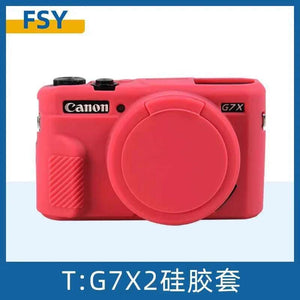 For Canon G7x2 Protective Case G7x3 Camera Bag Case Silicone Case Cute Card Dust Case Soft Case SX730 Portable Dropproof Accessories.