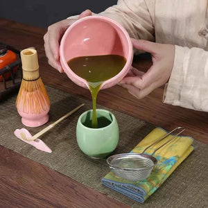 اليابانية وعاء السيراميك Maccha الماتشا.