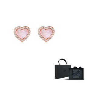 apm monaco valentine pink earrings.