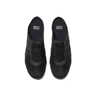 Onitsuka Tiger MEXICO 66 SABOT Toe Slippers Black.