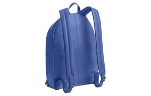 COACH Hall 29 Adjustable Zipper Shoulder Strap Cowhide Leather Backpack Large Men's Blueberry Color