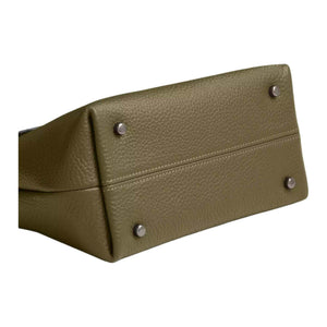 COACH Emory 25 Leather Tote Medium Olive Green.