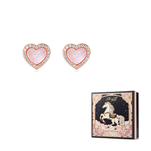 apm monaco valentine pink earrings.
