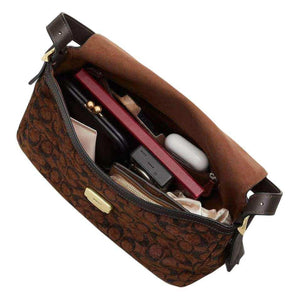 COACH Etta 29 Truffle Brown حقيبة.