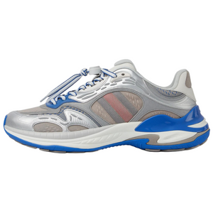 GUCCI 2.0 Mesh Leather Round Blue Grey.