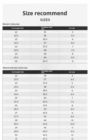 Detailed size chart table for comparing measurements before purchasing your authentic شوز نيو بالانس الأصلي.