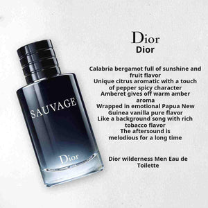عطر ديور وايلد أوم أو دو برفوم عطر رجالي كلاسيكي 60ml.