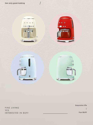 SMEG DCF02 سميج آلة تحضير القهوة بالتقطير من نوع.