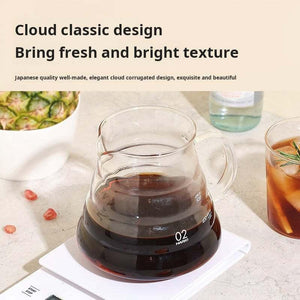 HARIO large capacity glass coffee pot XGS سيرفر.