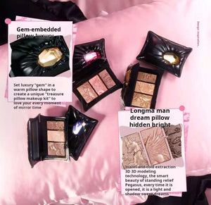 Qianyan Baozhen Qimeng Three-Color Eyeshadow Palette (Natural)