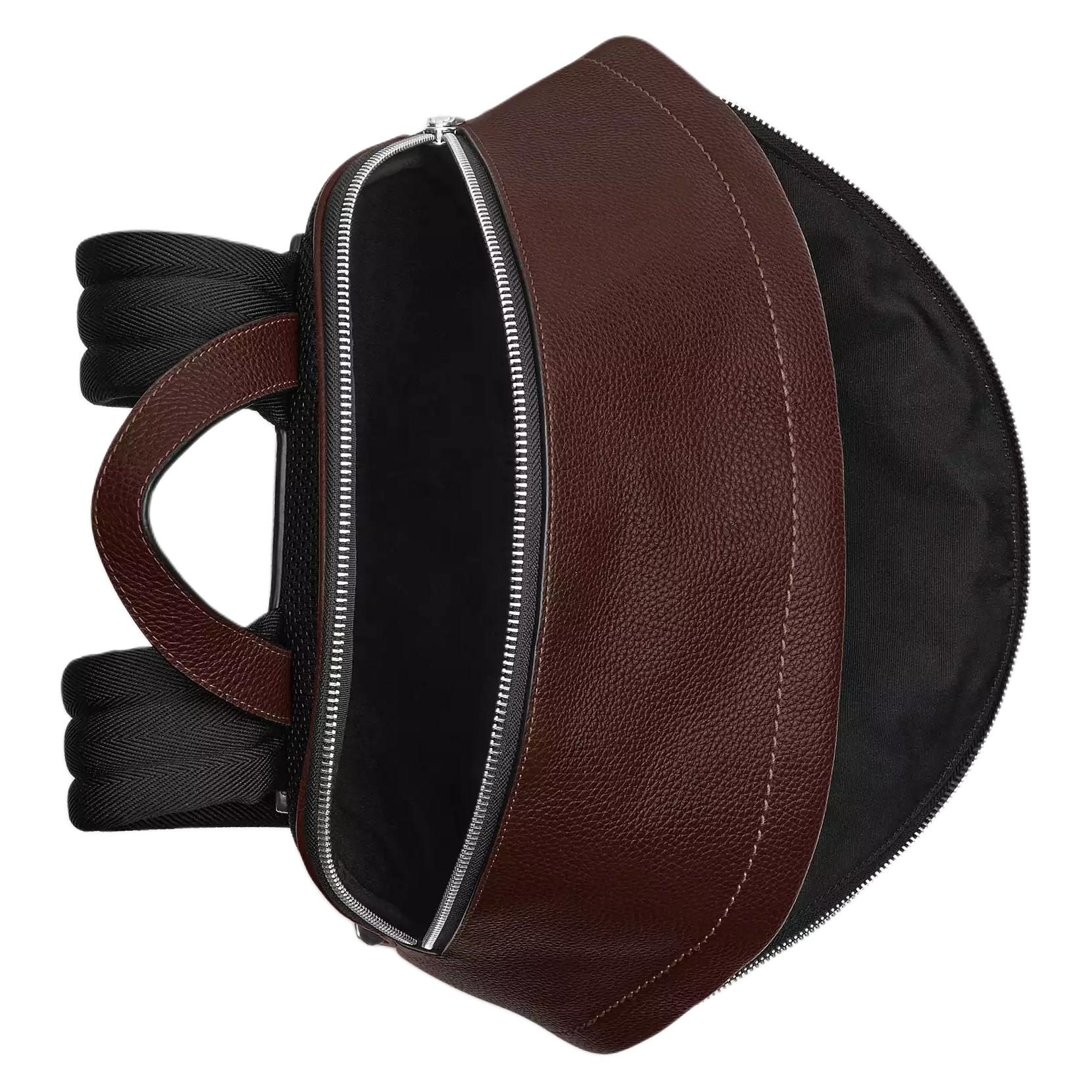 COACH Taylor 30 Zipper Closure Refined Pebble Leather Backpack Large Women's Maple Wood