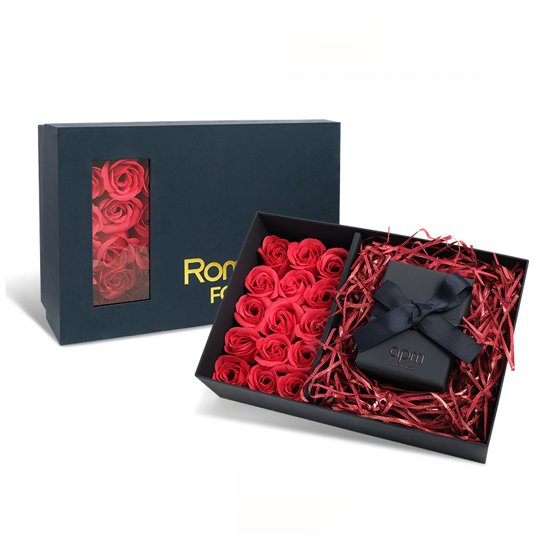 apm monaco VALENTINE احصل على خاتم زركونيا وردي ذهب هدية رومانسية فاخرة.