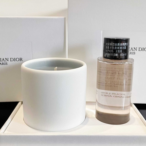 Dior Christine Fragrance House Candle 35g Hand and Body Scent Cleansing Lotion 20ml