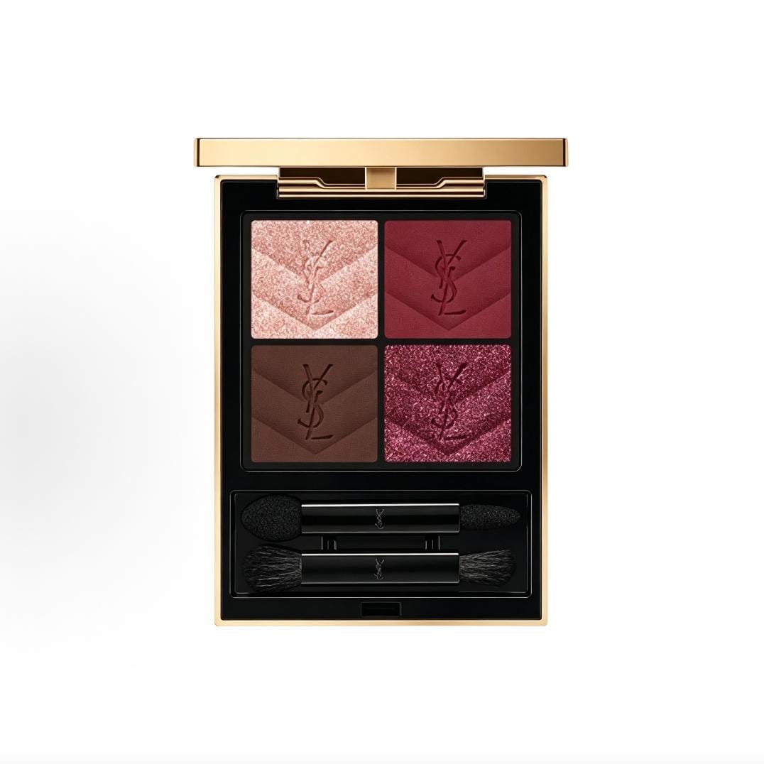 YSL Couture Mini Clutch Eyeshadow Palette - #1982 Burgundy Millésime