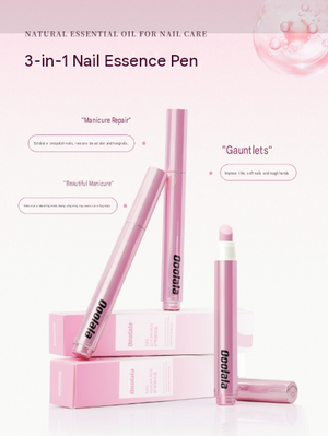 Ooolala 3-in-1 Serum Pen Moisturizing Nail Skin Removal Fingernail Tool Nail Polish Nutrient Solution