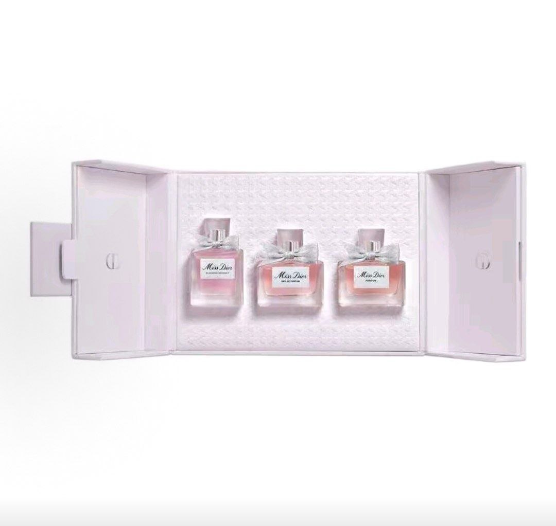 Miss Dior Dior Mini Fragrance Perfume Experience Fragrance EDP 5ml + 5ml + 5ml >