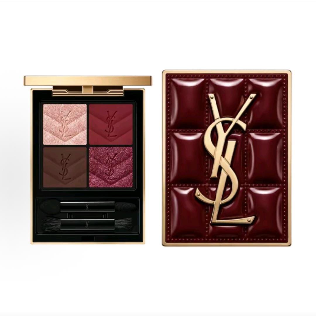 YSL Couture Mini Clutch Eyeshadow Palette - #1982 Burgundy Millésime