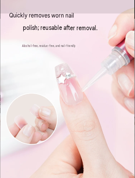 Oooolala wears nail remover pen nail remover tablet nail removal water solid glue nail polish polish decombiner special good nail remover