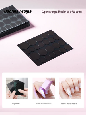 Ooolala Meijia light solid uv jelly glue nail sticker for wearing nails special jelly glue giant viscose solid glue