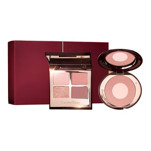 CT Eyeshadow and Blush Gift Box Makeup Set Easy to Color and Shape Contouring, 4.6g+8g