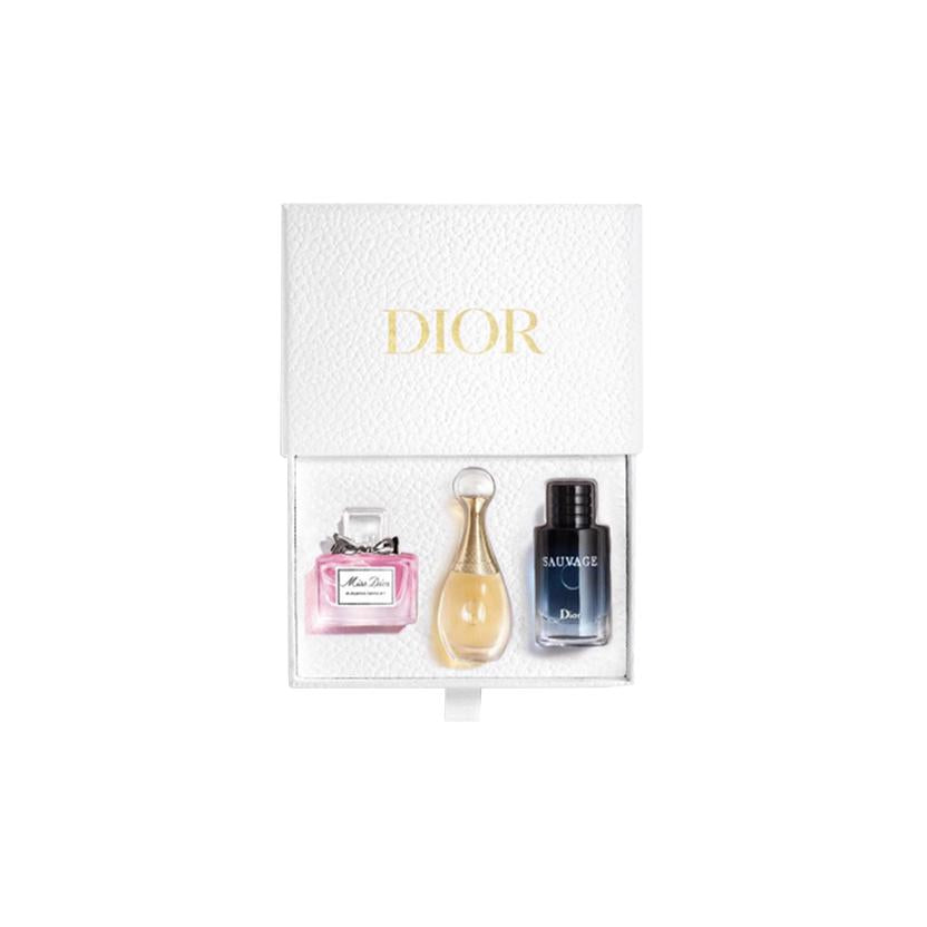 DIOR Wild Floral Sweetheart Realme Perfume Mini Sample Set Eau de Toilette EDT Floral Scent: Lemon Rose Peony White Musk