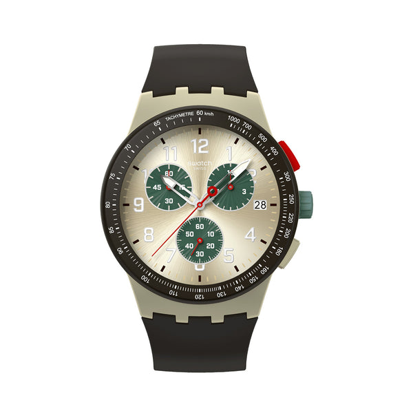 Swatch | (Swatch) Swiss Watch Three-eyed Panda Plate Fashion Color Matching Men's and Women's Couple Watch Quartz Watch