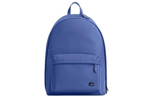COACH Hall 29 Adjustable Zipper Shoulder Strap Cowhide Leather Backpack Large Men's Blueberry Color