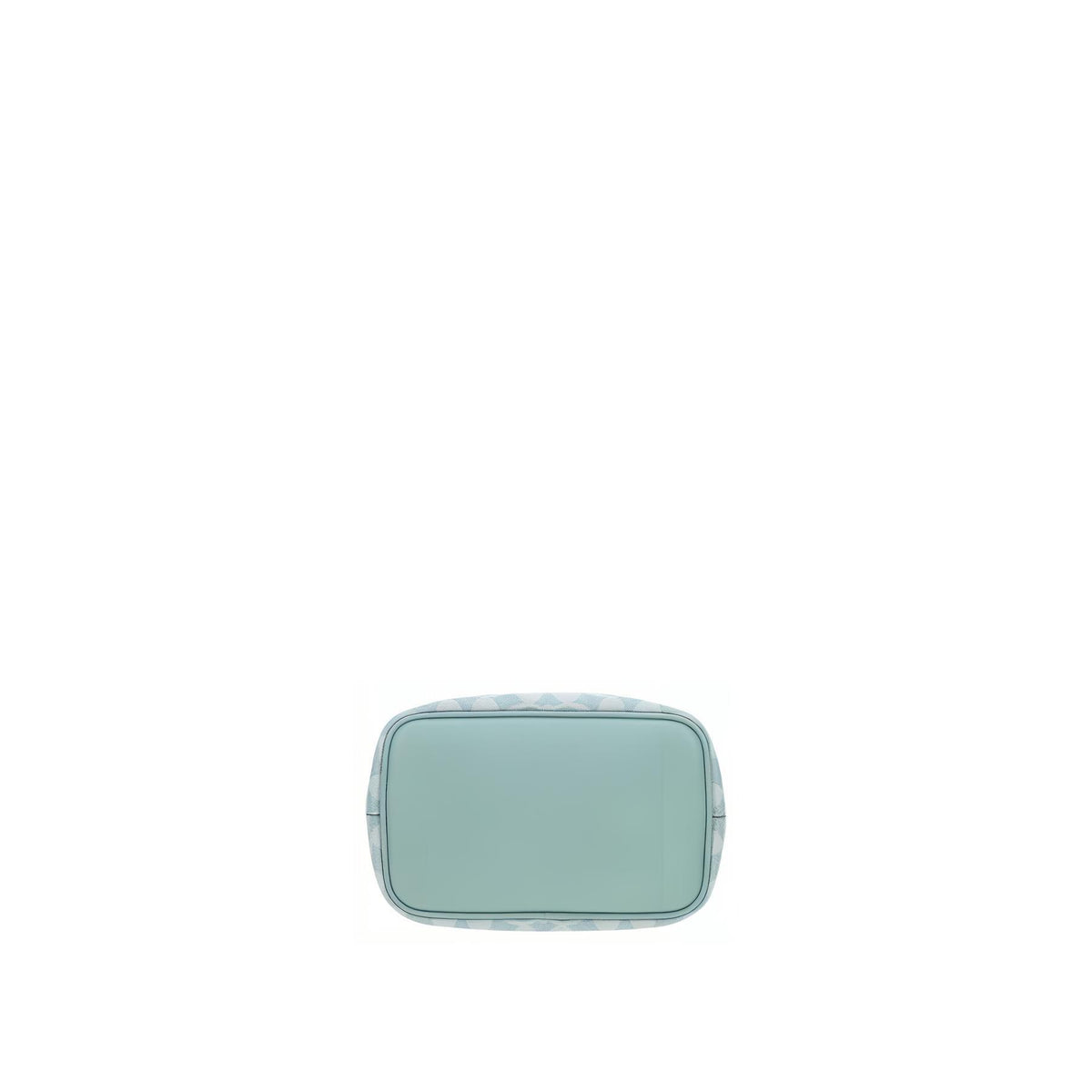 COACH Rowan 22 Brand Logo Classic Synthetic Leather Bucket Bag Handbag Small Women's Light Blue