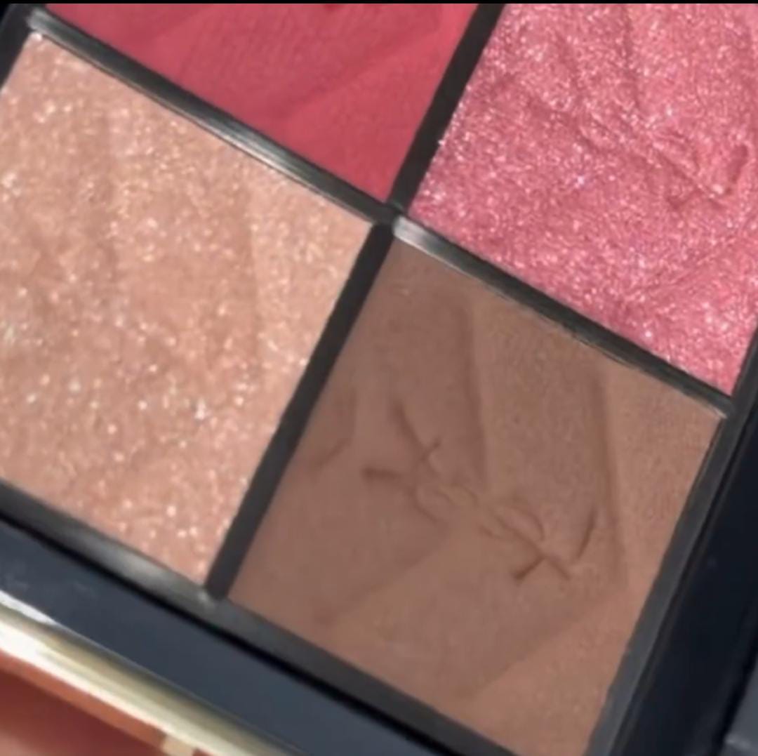 YSL Couture Mini Clutch Eyeshadow Palette - #1982 Burgundy Millésime