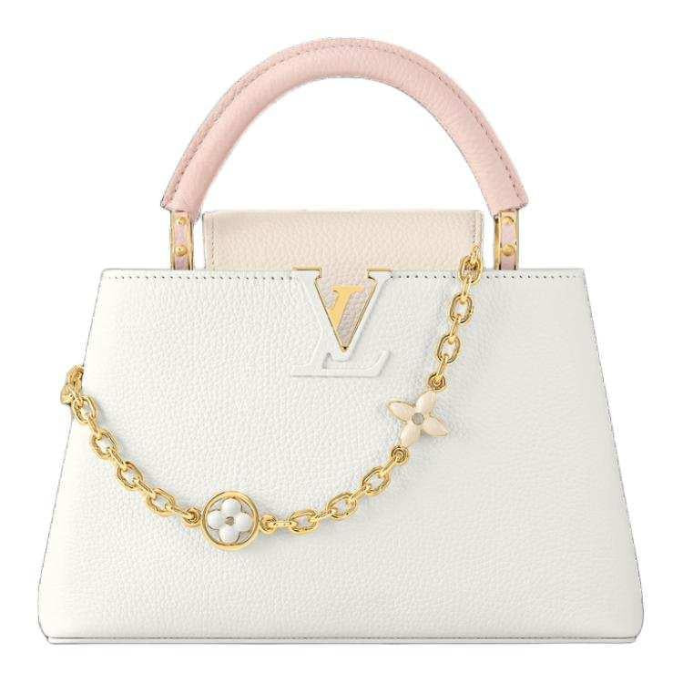LOUIS VUITTON Capucines BB Pink.